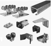 Комплект фурнитуры Alutech для откатных ворот до 700кг (6м) - оцинкованная балка фотография