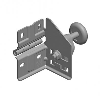 ALUTECH:401221300 - Кронштейн роликовый боковой  RBT-210R фотография