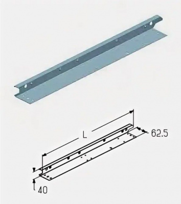 ALUTECH:401330310 - Накладка боковая  EC-40.475L фотография